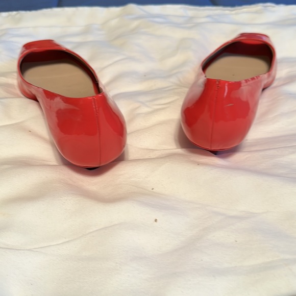 Salvatore Ferragamo, bright pink open toe pumps, size 9.5 - Picture 3 of 4